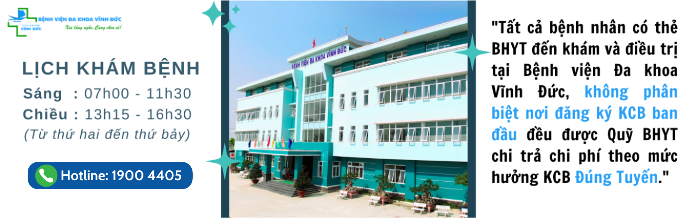 BỆNH VIỆN ĐA KHOA VĨNH ĐỨC
