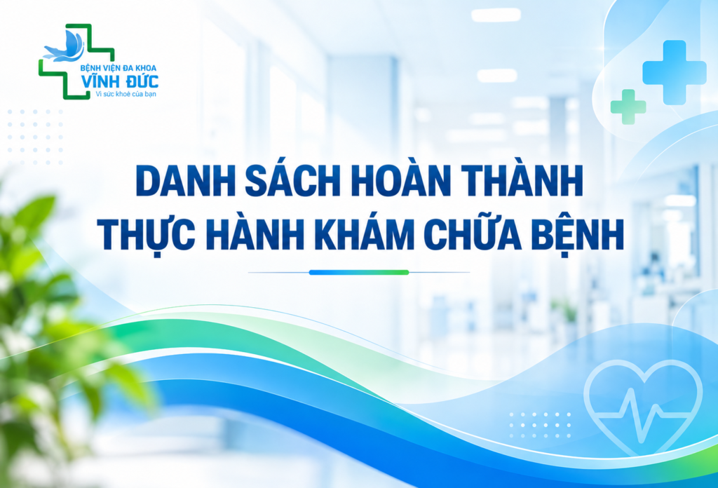 BỆNH VIỆN ĐA KHOA VĨNH ĐỨC