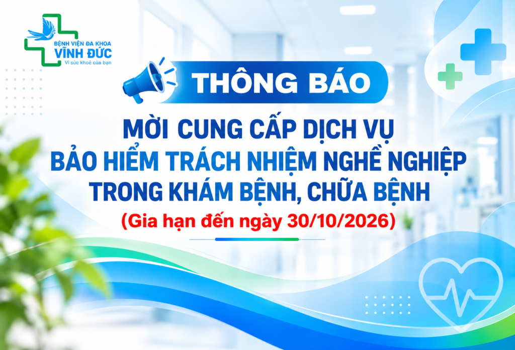 BỆNH VIỆN ĐA KHOA VĨNH ĐỨC